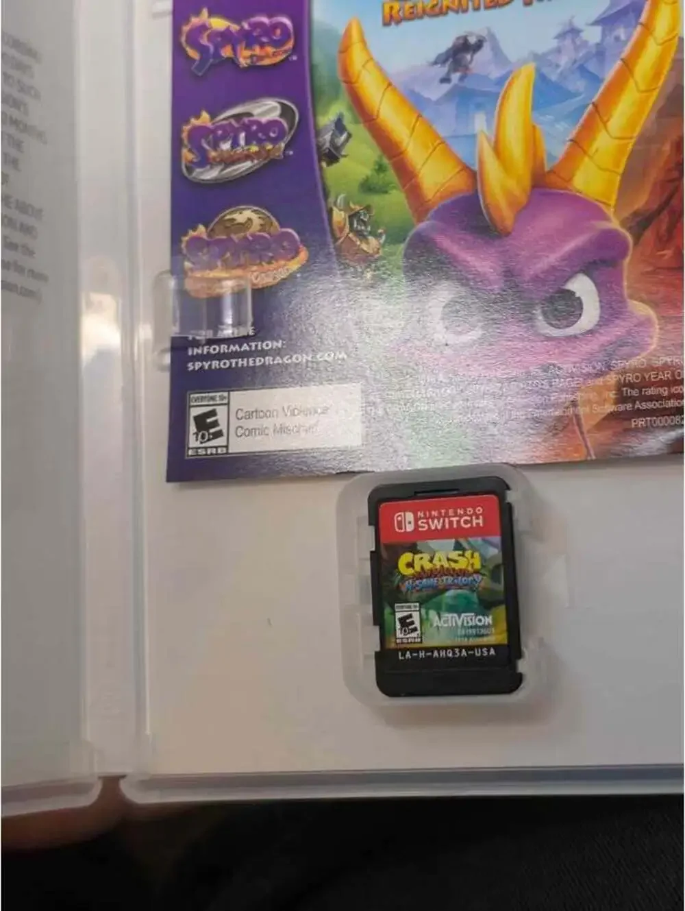 Nintendo switch bundle with 5 games HAC -001(-01)